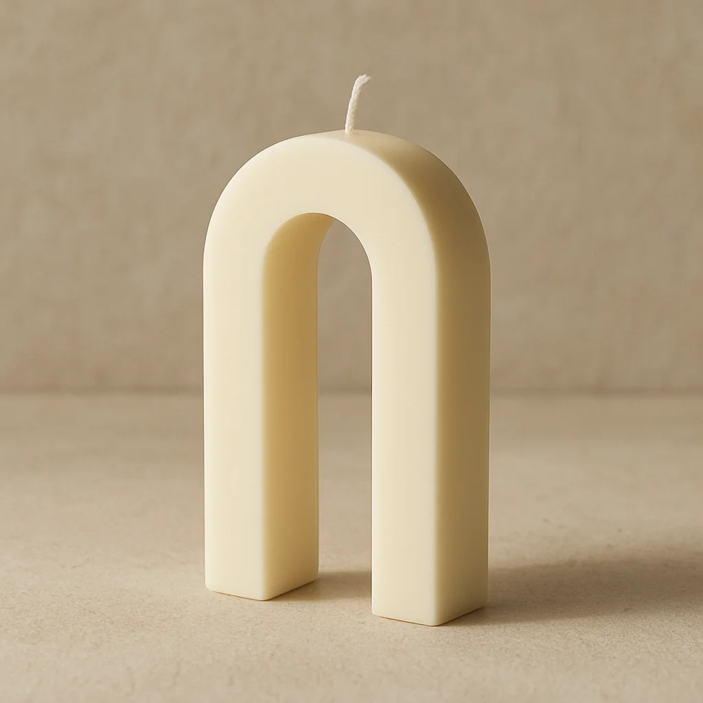 Solstice Sculptural Arch Candle